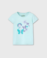 Blusa Mariposas Verdes Losan